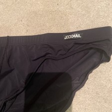 New men's XL black Jockmail