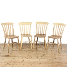 Antique Set of Four Pine