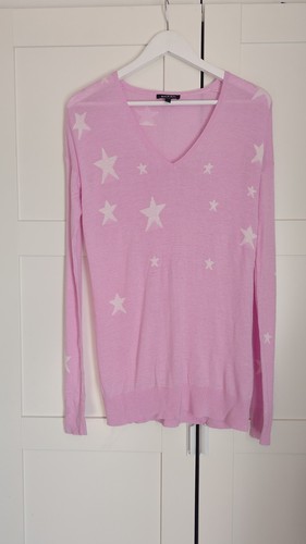 Baukjen pink star longline - pink,