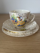 Empire England, Crinoline lady,  Cup Saucer & Small Plate. 9B52.