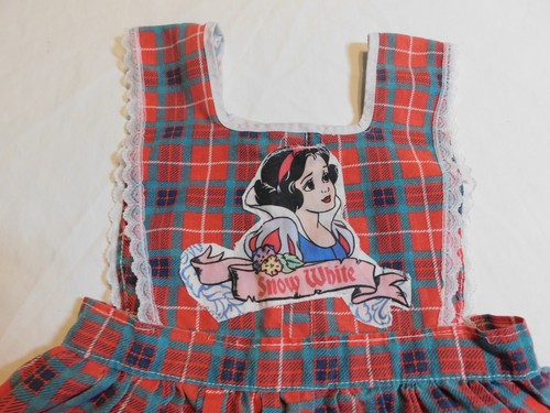 Vtg snow white dress - white, pinafore