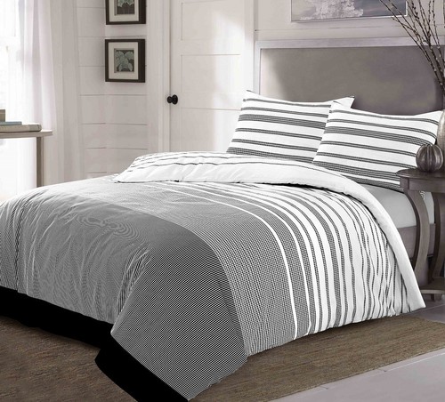 Jaxon triangles printed duvet - printed,