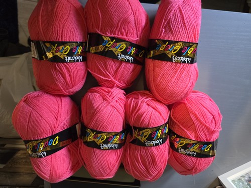 Woodcraft double crepe - double, pink