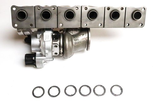 Turbocharger with exhaust - with,