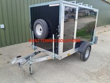 New Tickners ECO 744 7ft x 4ft x 4ft Box Trailer Built for Roof Tents / Camping