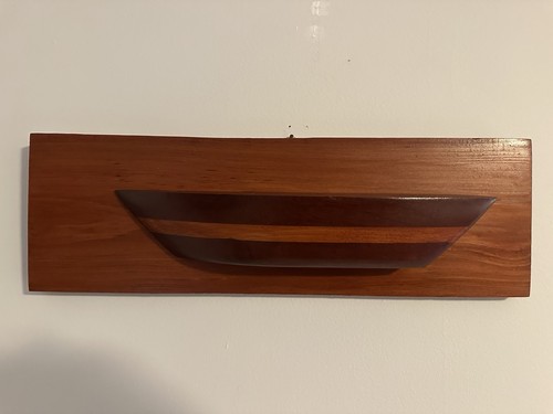 Wooden half hull - half,