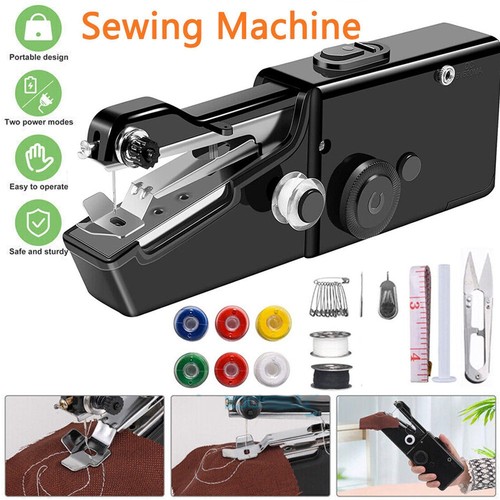 Modern handheld sewing machine - modern,