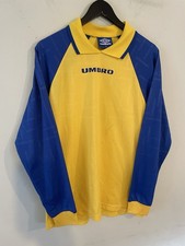 Vintage Umbro Yellow Blue 90s