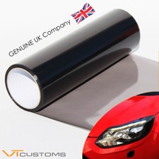 30 x 200cm Light Smoke Black Tint Film Headlights Tail lights Car Vinyl Wrap