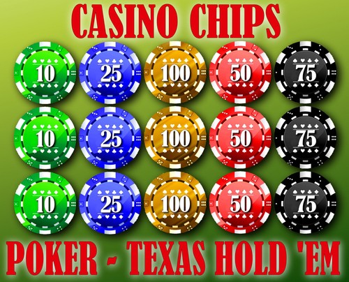 Poker chips casino monte - chips,