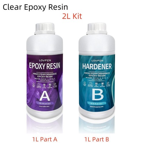 Clear epoxy resin 64oz - clear,