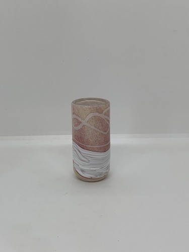 Gozo glass pink apricot 5cm - glass, 8.5cm
