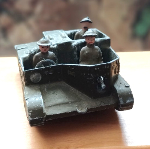 Vintage britains bren gun - vintage,