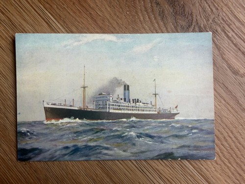 Historic maritime postcard - maritime,