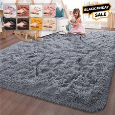Large Shaggy Rugs Anti Slip