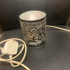Yankee Candle Tart Burner Deluxe Light Wax Warmer Easy Meltcup 