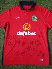Blackburn Rovers Hand Signed