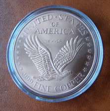 Usa 1oz 999 fine copper - fine,