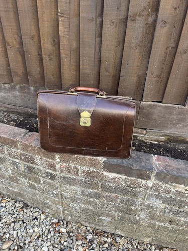 Vintage brown leather - vintage,