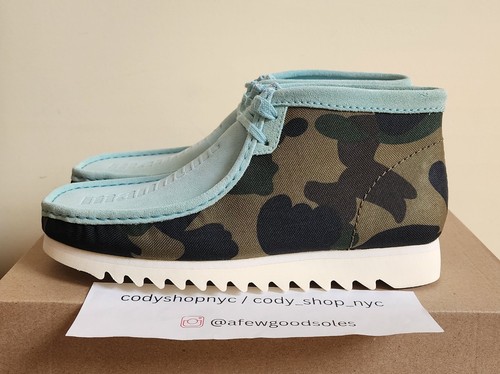 Clarks wallabee bape - clarks, light