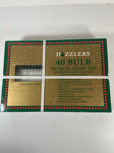 Christmas musical light set - 40,
