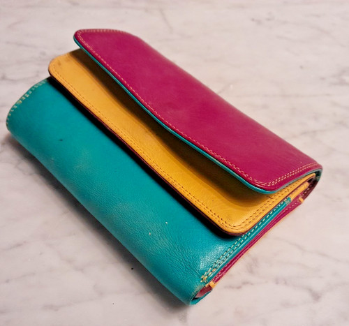 Mywalit fold leather wallet - mywalit, 3-fold