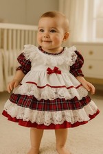 Baby girls Tartan Spanish