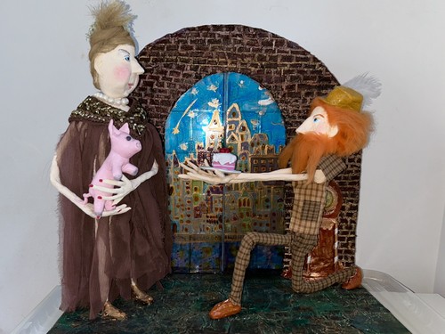 Art doll diorama - ,