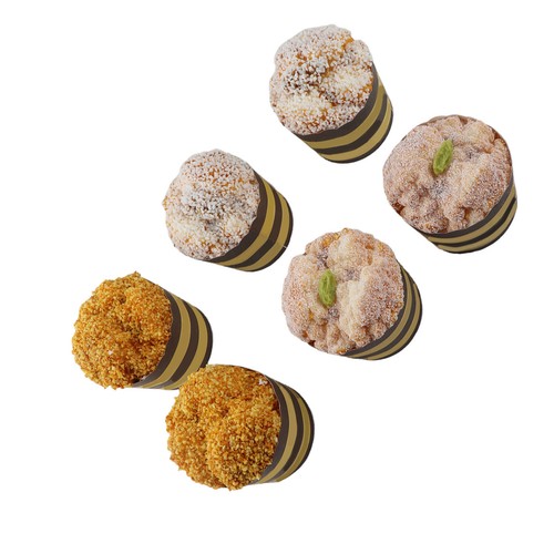 6pcs fake cupcake - cupcake, props