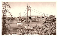 RPPC Postcard St John's Bridge