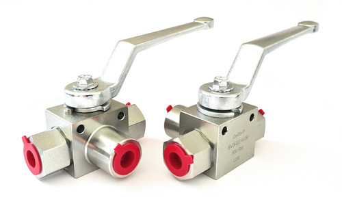Way hydraulic ball - 3, valve