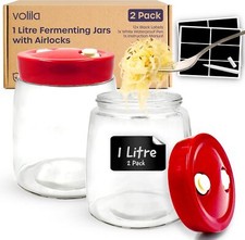 2x Fermentation Jar with Vent