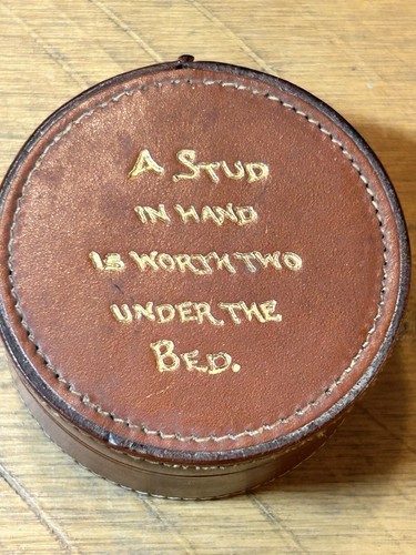 Vintage leather trinket - vintage,