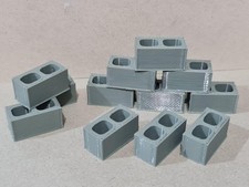 New 12 x Concrete Blocks 16mm