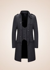 Men’s Charcoal Grey Long