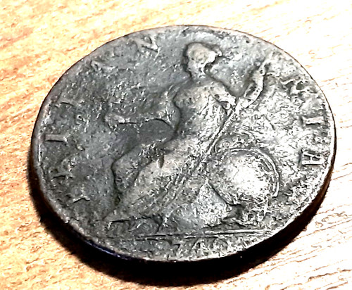 George halfpenny 1740 - george, ii