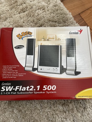 Genius flat 500 - genius, 2.1