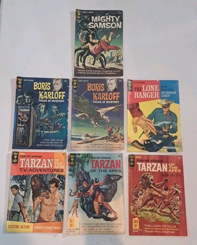 1967 gold key comics - gold,