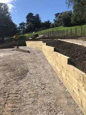 New pressure treated timber - pressure,
