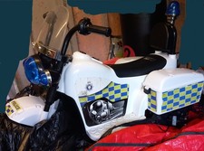 Small Toddler Motorised Police