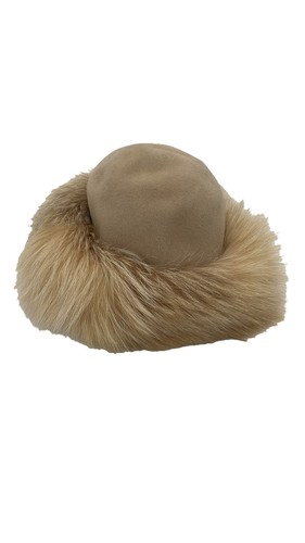 Vintage wool felt cossack - vintage, hat