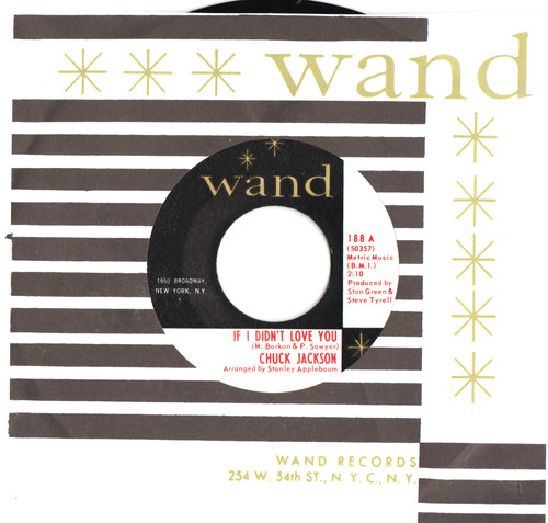 Northern soul chuck jackson - soul-chuck, jackson-if