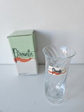 Vintage Pirouette Hand Made Glass Trumpet Vase 11.5 Cm Tall