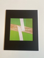 Sandra Blow Green and White