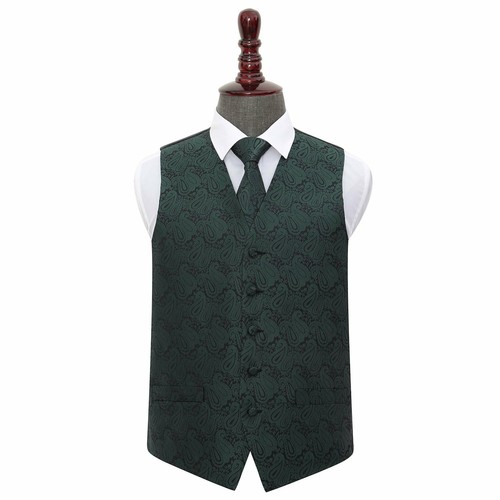 Mens waistcoat tie set - mens, woven