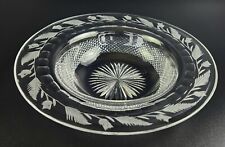 Vintage- 8 3/8" Diameter - Soup Bowl Thistle (Cut) by EDINBURGH CRYSTAL 