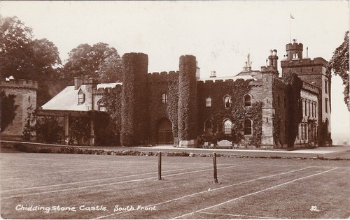 South front castle - south, of
