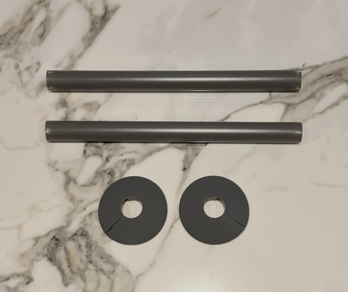 Radiator pipe covers - pipe, collars