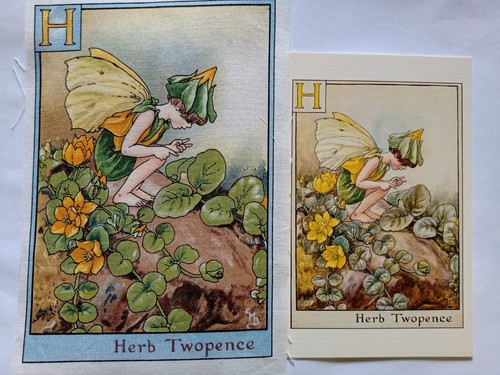 Herb twopence alphabet - twopence,
