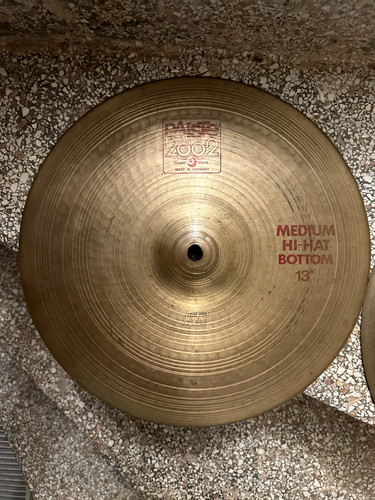 Paiste 2002 medium - 13", hi-hats